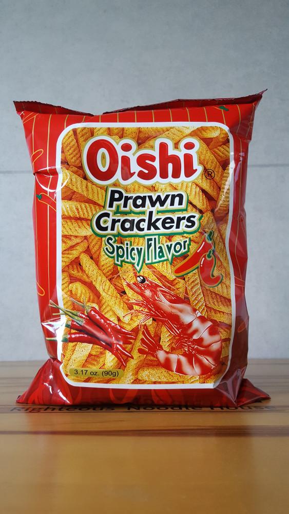 필리핀 과자 오이쉬 파라완 크래커 스파이시 플레이버 새우깡 과자 수입과자 90G 아시안푸드