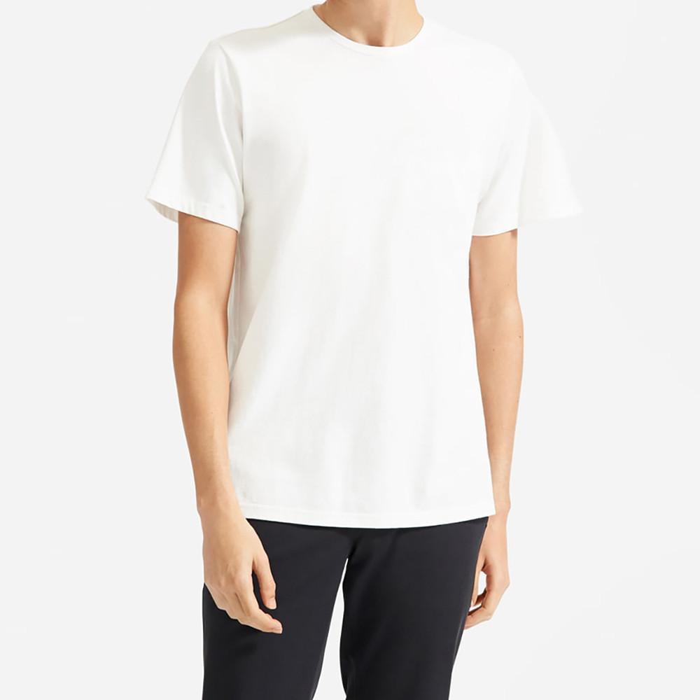 순면티 무지티 봄 얇은 반팔 티셔츠 레이어드 이너 흰색 검정 목안늘어나는 흰티