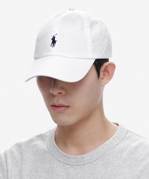 코튼 치노 베이스볼 캡 무신사 에디션-화이트