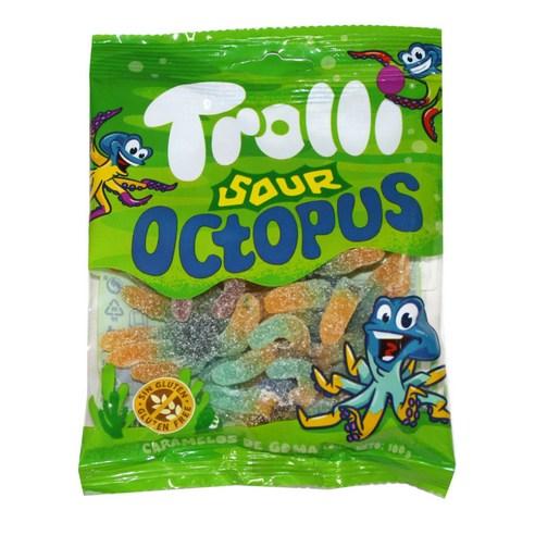트롤리 사우어 옥토퍼스 젤리 100g, 100g, 1개 - 츄잉젤리 | 쿠팡