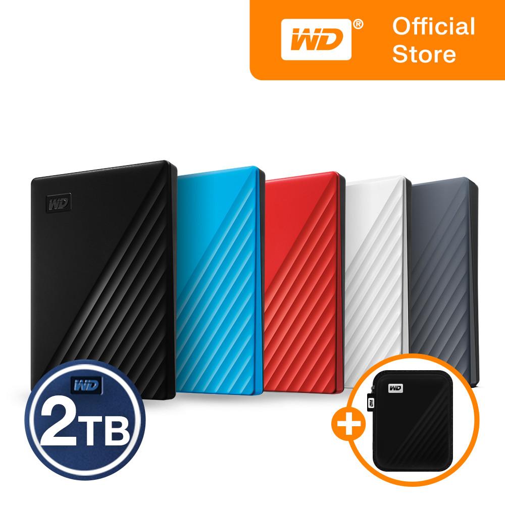 WD NEW My Passport 2TB 외장하드 3년보증 [전용파우치/우체국택배]