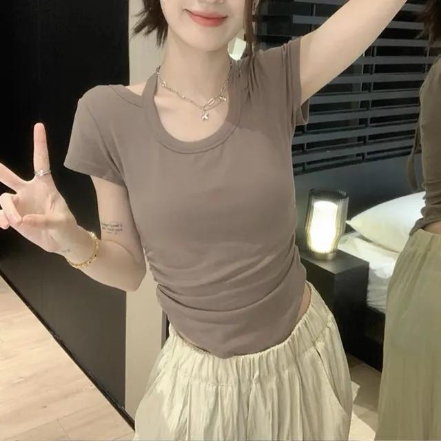 (*당일발송가능*)슬림 반팔티셔츠 (3 color)