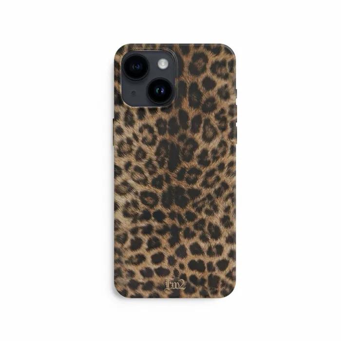 Leopard 무광 하드 케이스 Brown