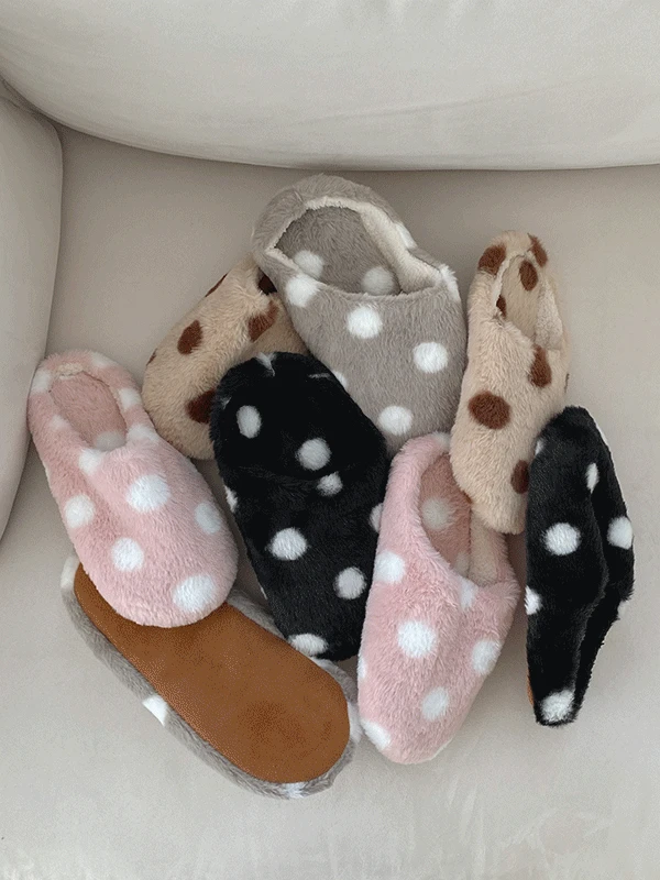 머쉬룸 슬리퍼 4color, 2size