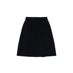 앞주름 미디스커트 (LC41F4SK003X)