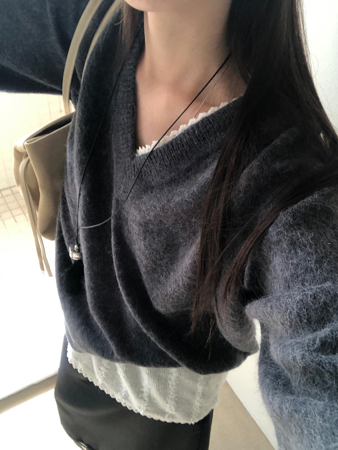 씨유쑨 페더 탑 (2 colors)