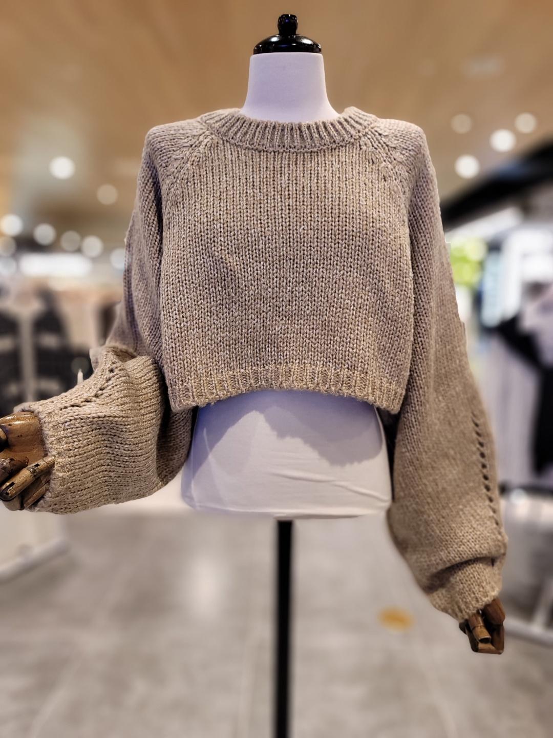 [나인스텝]뒷트임끈볼레로니트 N22NW2444