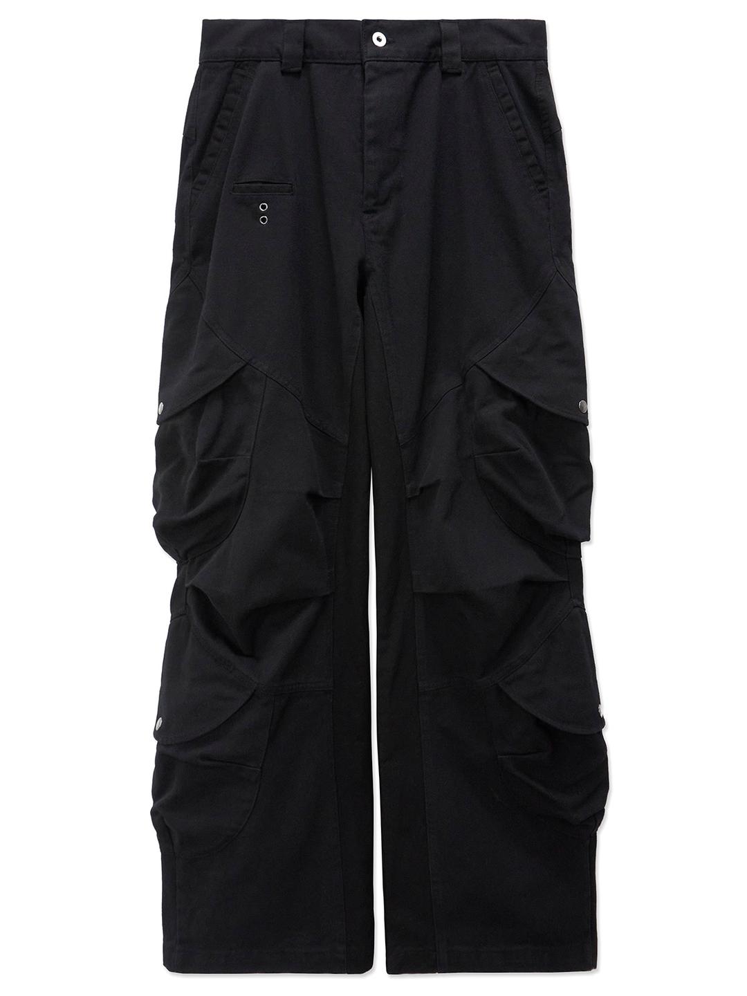 CORE:13 WASHED CARGO PANTS (BLACK)