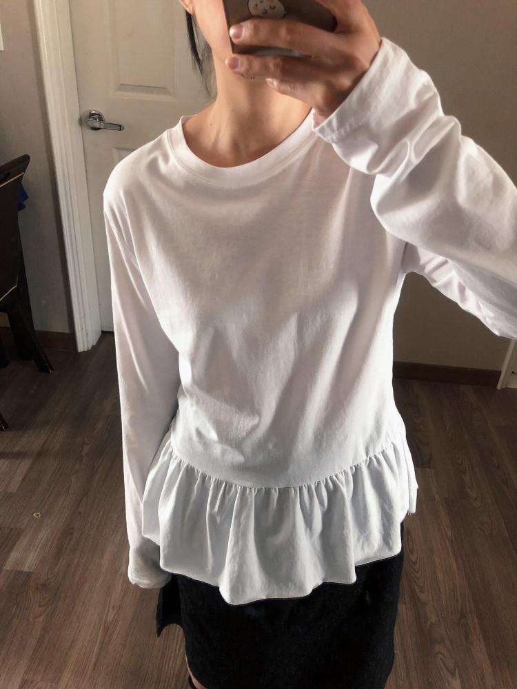 앤느 프릴 티셔츠 (3colors) : 조이포인트