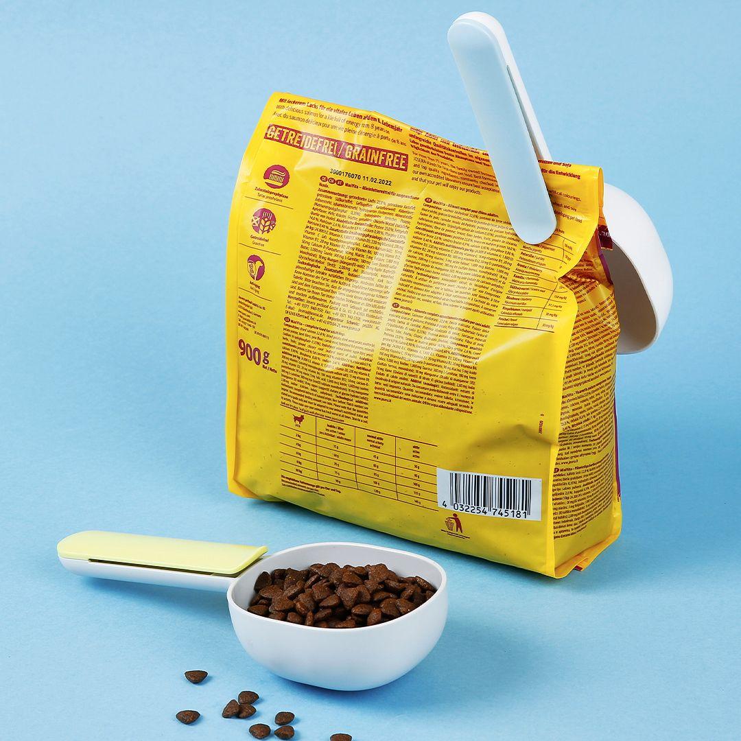 [주말특가]펫홀릭 클립 사료스쿱 화이트