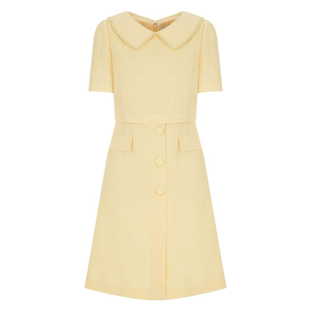 [라인어디션]로프 디테일 플랫카라 원피스 NGOPMG9500