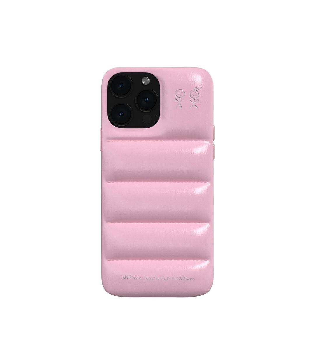 THE PUFFER CASE® - CREAMY STRAWBERRY - iPhone 15 Pro Max