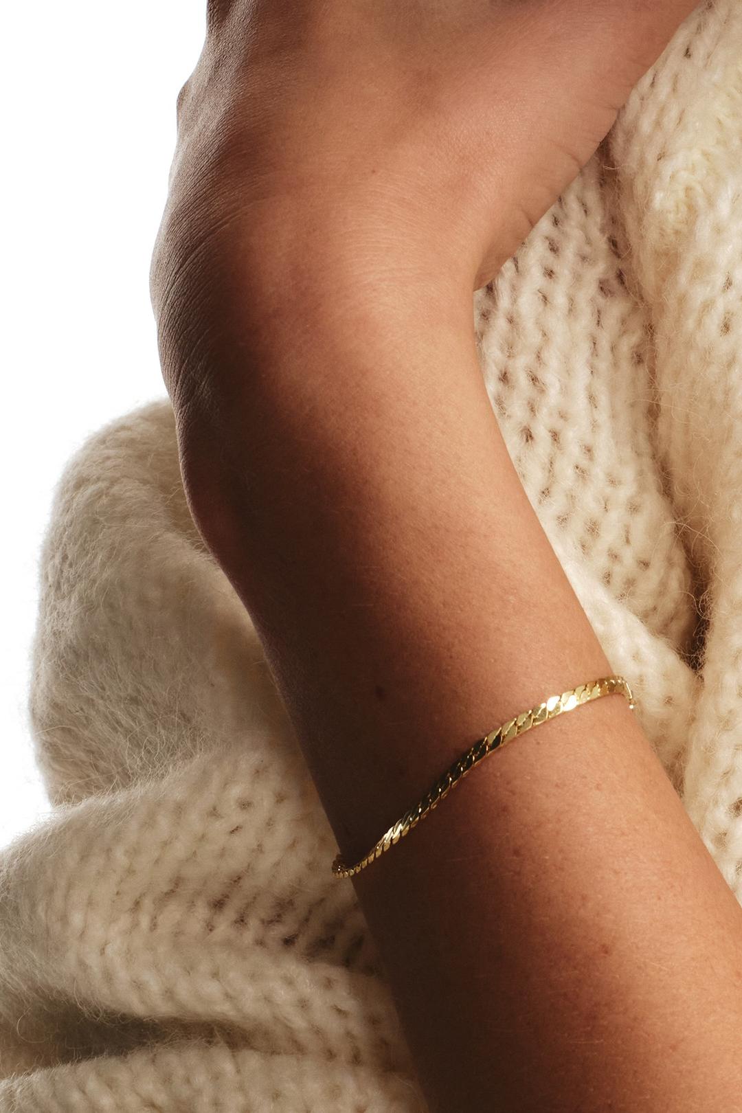 Golden Chain Bracelet 2