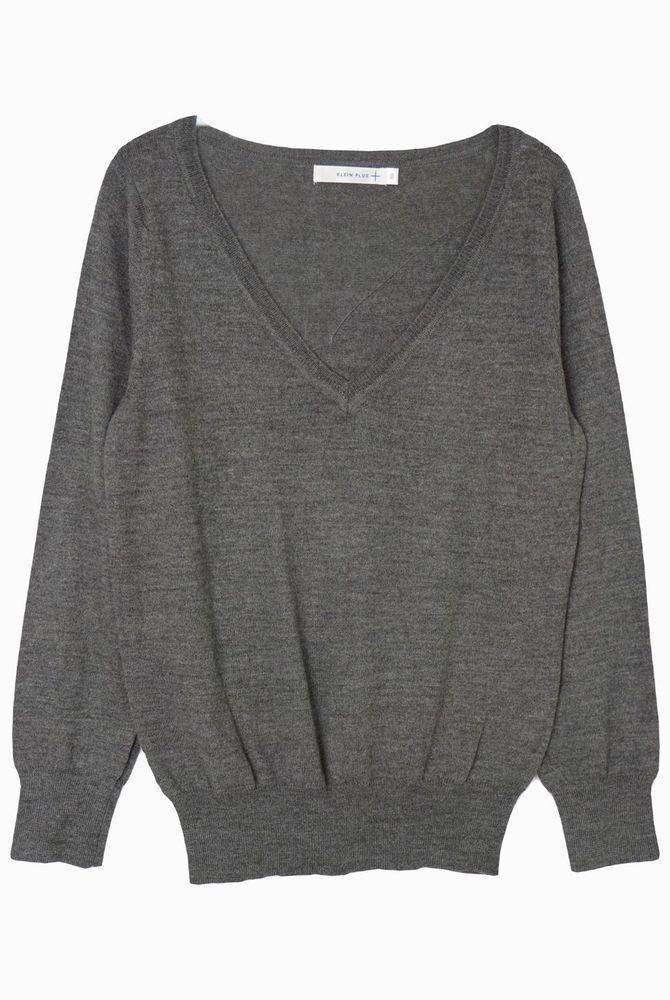 (70%세일)KLEIN PLUS 아크릴 혼방 니트 - Women