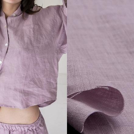 수입원단/샤를로트 11컬러유럽 오르샤33수 하이브리드 바이오워싱 린넨100% 솔리드W10488_9 [170g]