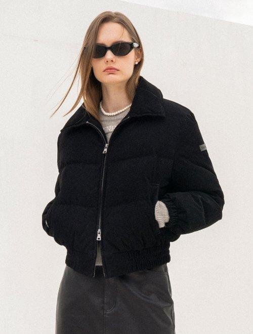 코듀로이 덕다운 숏 푸퍼 [BLACK] / SBC4U07006