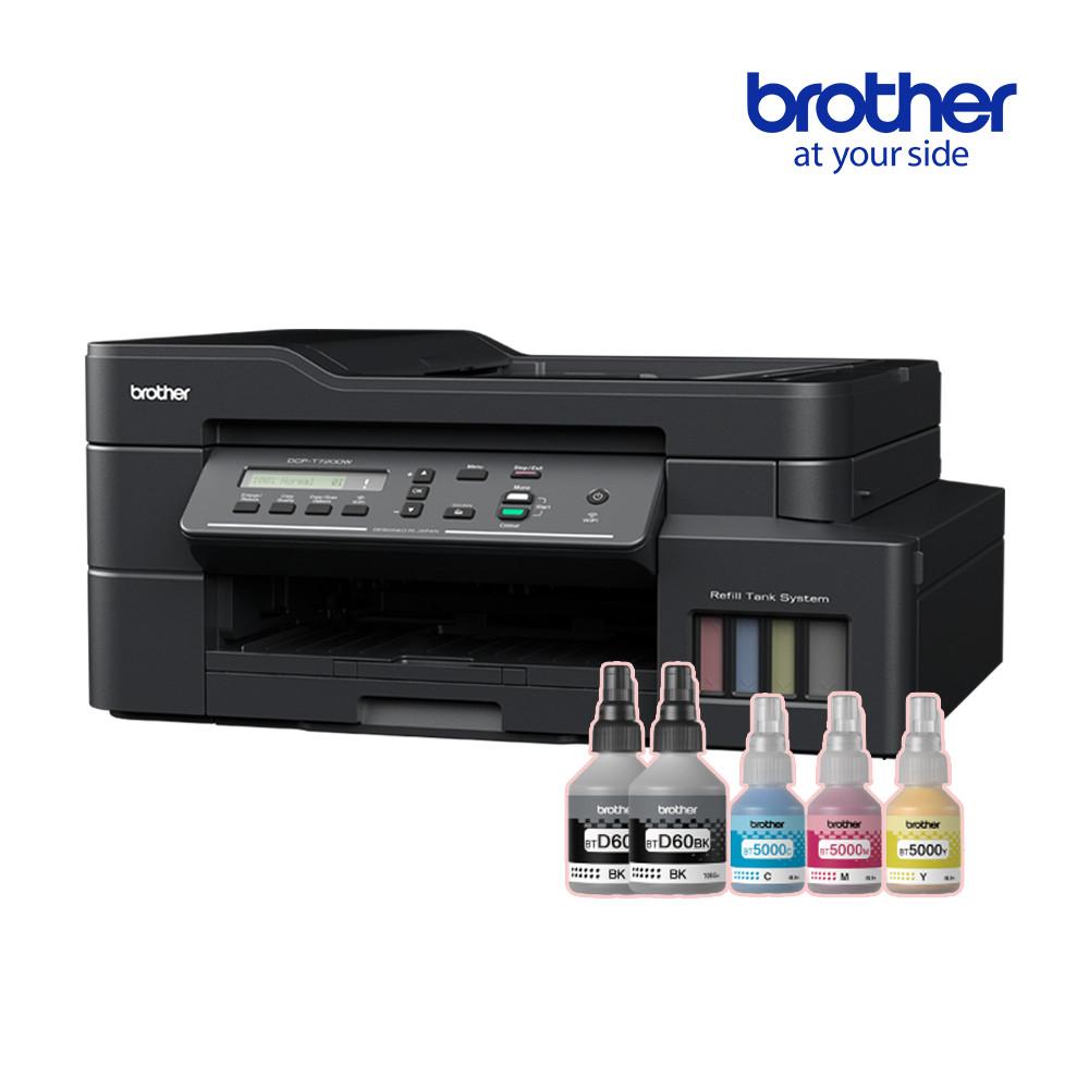 브라더 DCP-T720DW 정품 무한잉크복합기 프린터/스캔/복사 무선출력 양면인쇄