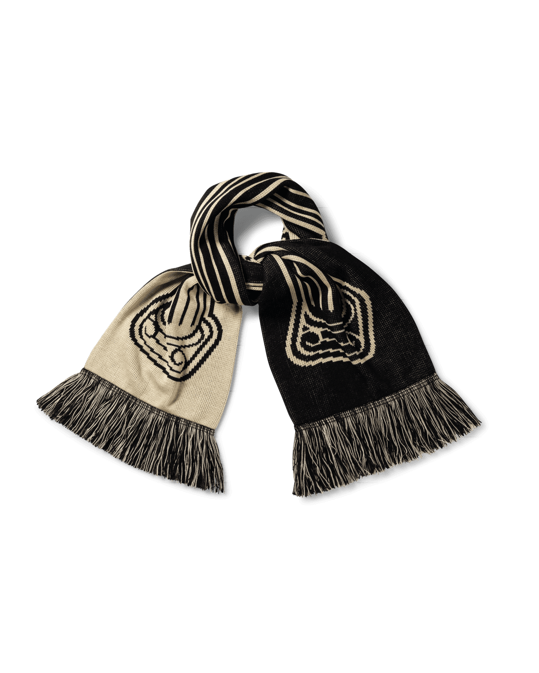 Column Scarf - Black / O/S