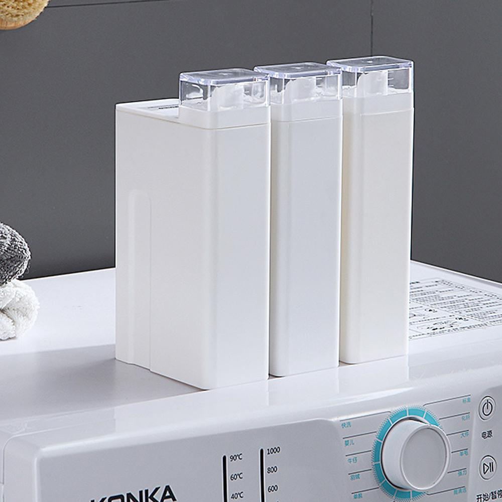 가루 액체 세제 소분용기 1L 공병 리필 세탁실 정리 통 세탁 주방