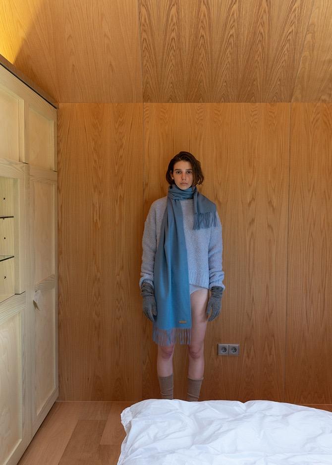 THERESE MUFFLER in CASHMERE