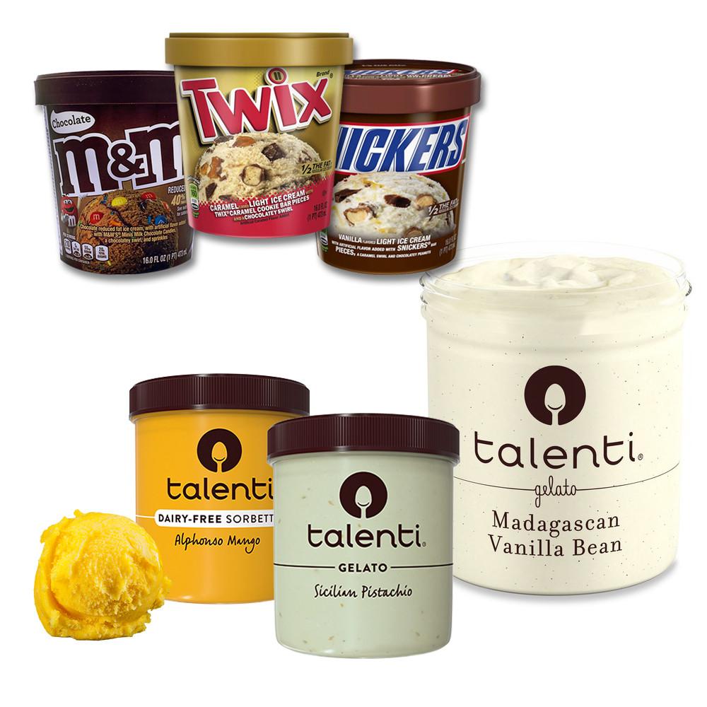[미국 수입 아이스크림 모음전] 세렌디피티 탈렌티 미닛메이드 에고 와플 젤라또