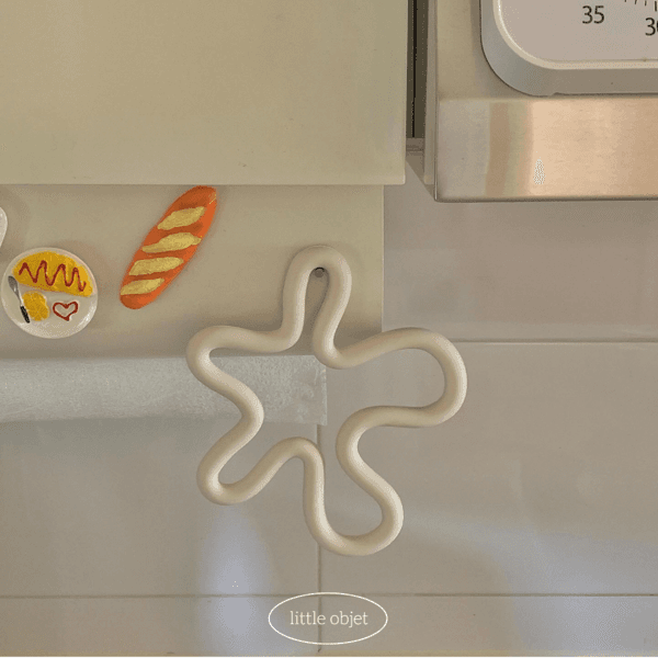 플라워 실리콘 냄비받침