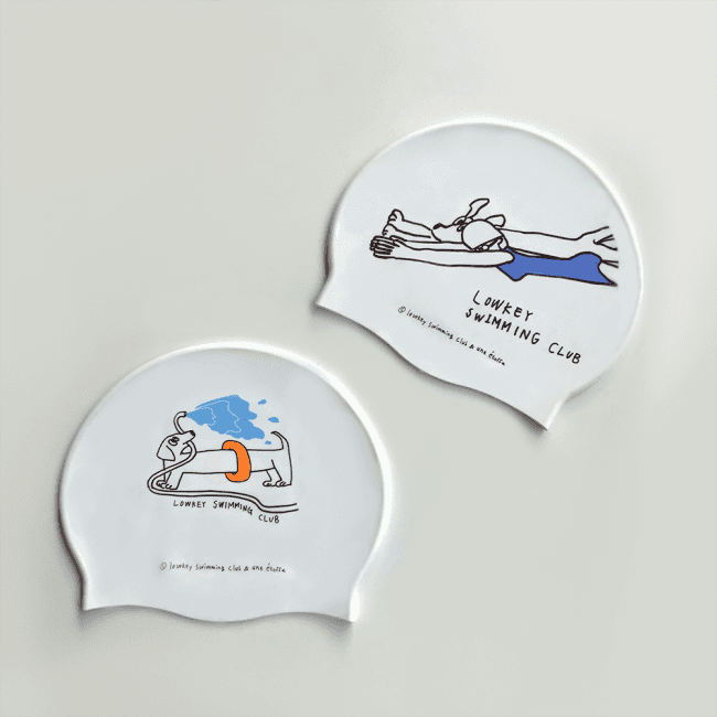 로우키 수영모 (2타입 중 택1)