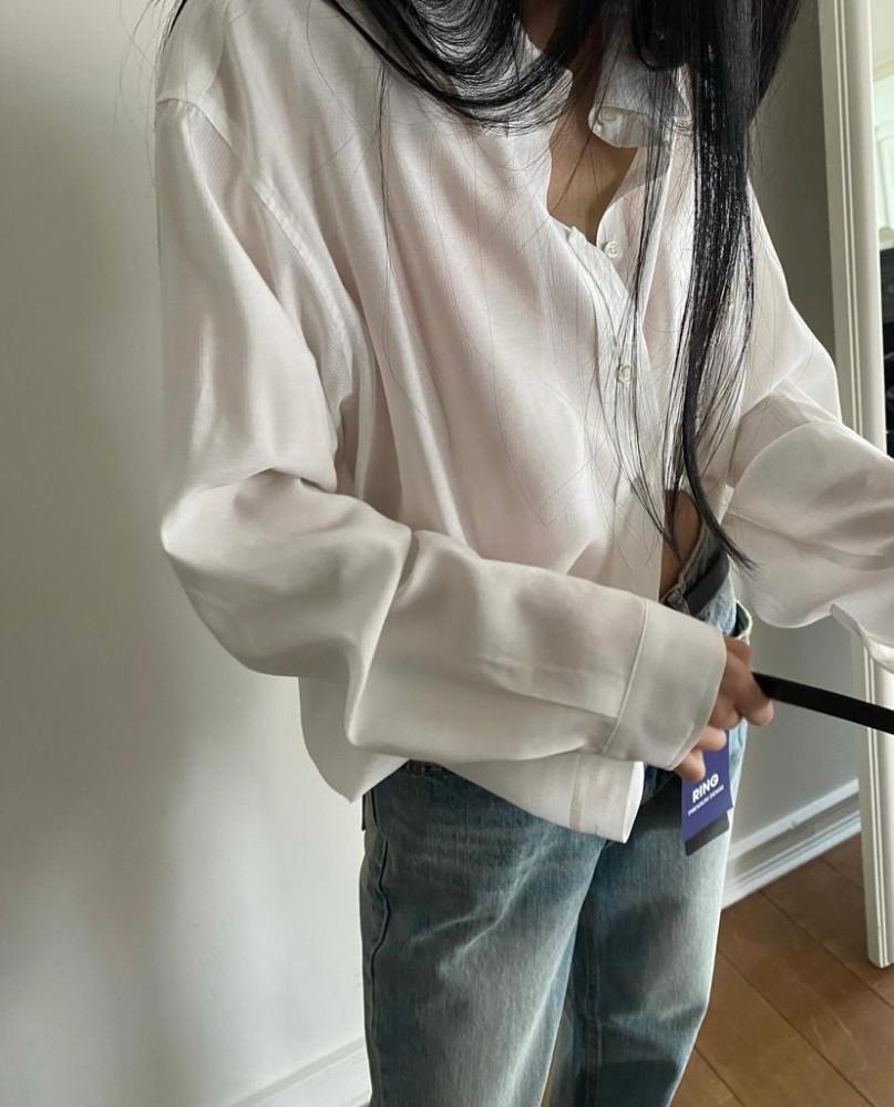 LONDONFLAT 런던플랏 보이핏 셔츠