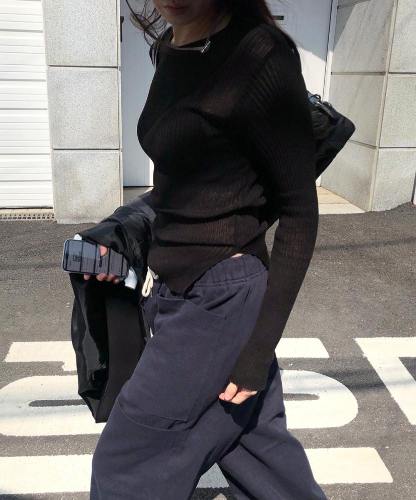 Becky Knit Tee_베키 니트 티 (3Colors)