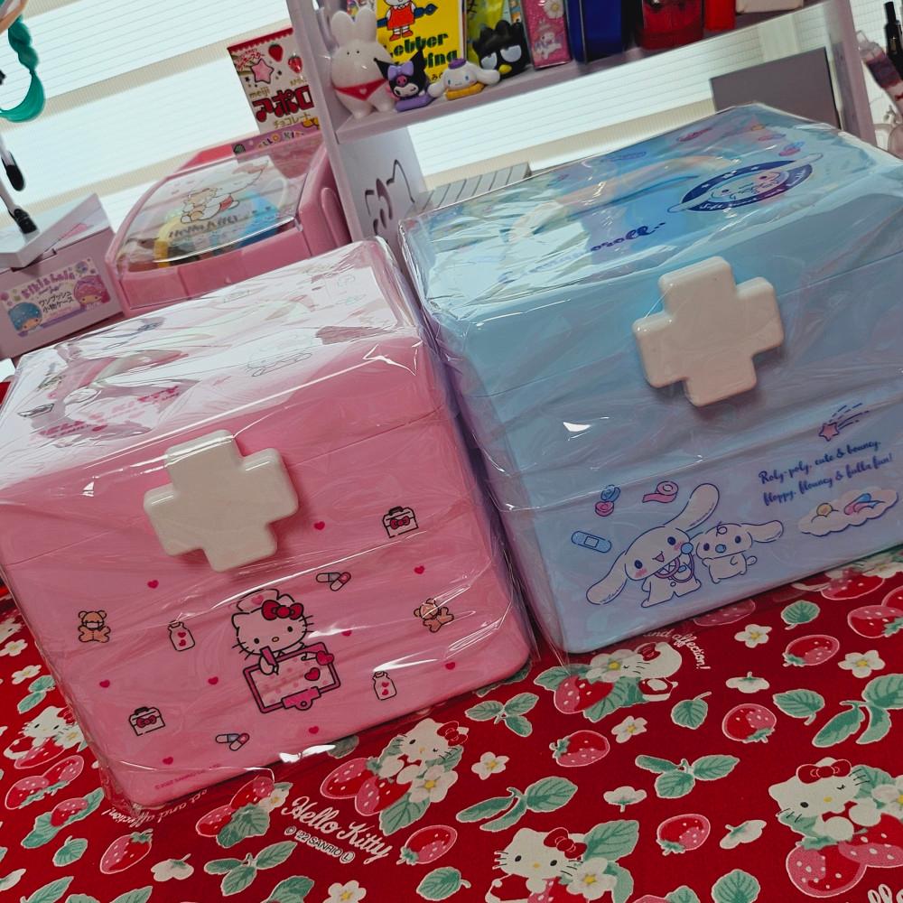 산리오 헬로키티 구급함 구급상자 소품정리함 간호사키티