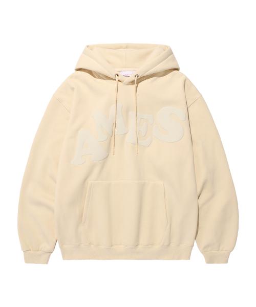 BIG TYPO HOODIE BEIGE(AM2EFUM400A)