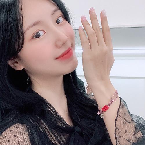 유리알 럭키 코인C 소원매듭팔찌 커플우정선물