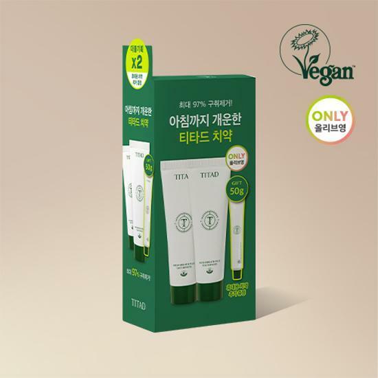 티타드 프레시 브레스 플러스 치약 더블기획 (100g*2 + 50g 증정)
