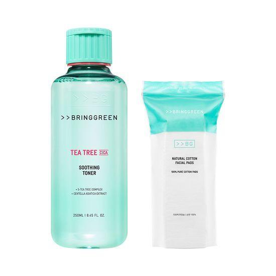 [NEW] 브링그린 티트리시카수딩토너 500ml (+화장솜 60매증정)