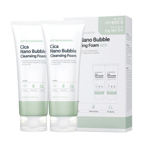 시카 나노 버블 클렌징 폼  200mlx2