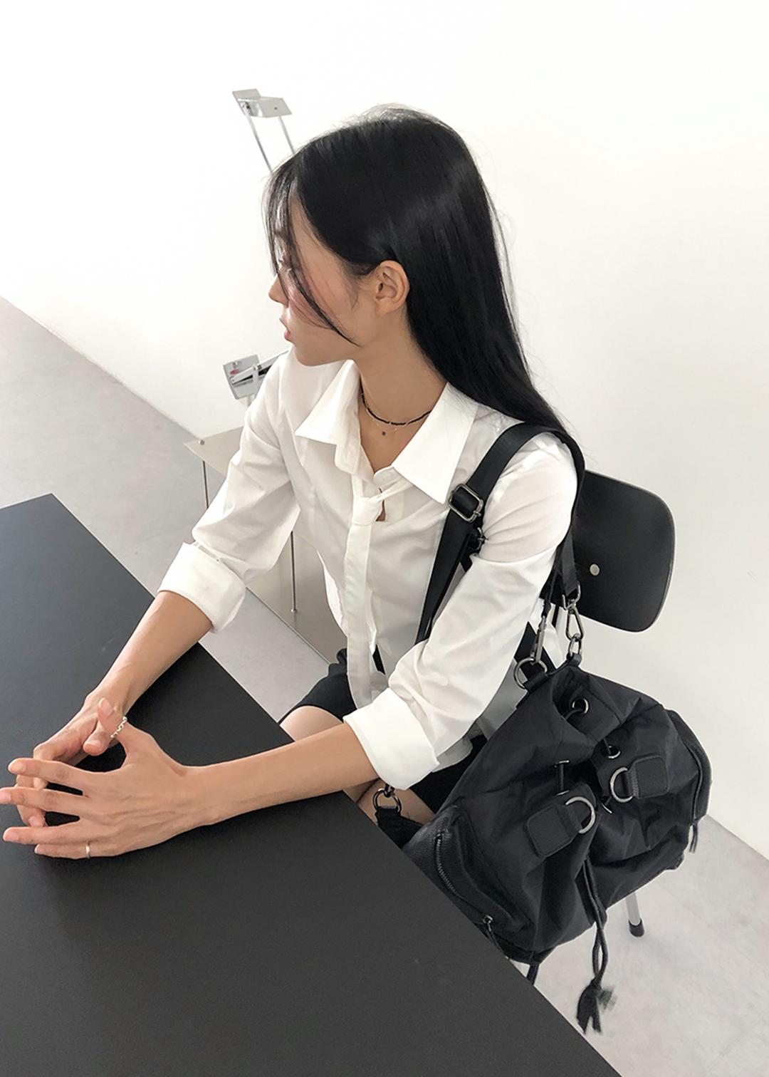 slim tie shirt