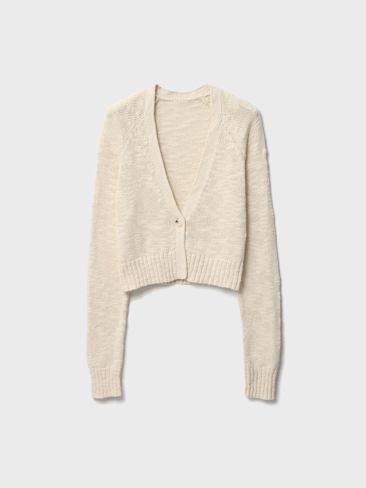 Bony Cardigan  (2nd Restock) [Ivory]