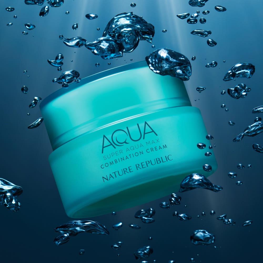 [네이처리퍼블릭] 슈퍼 아쿠아 맥스 수분크림 80ml (피부타입 별 택1)