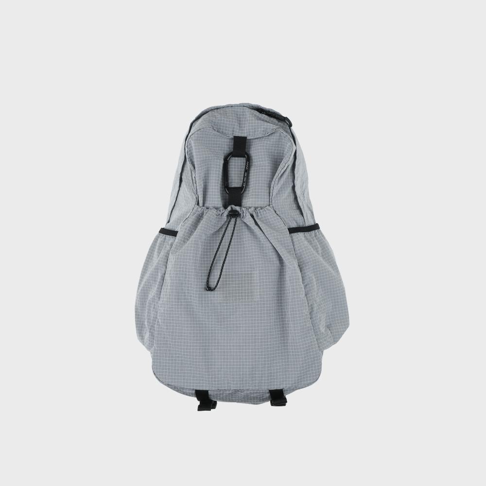 mmo backpack nylon ripple rip / cement
