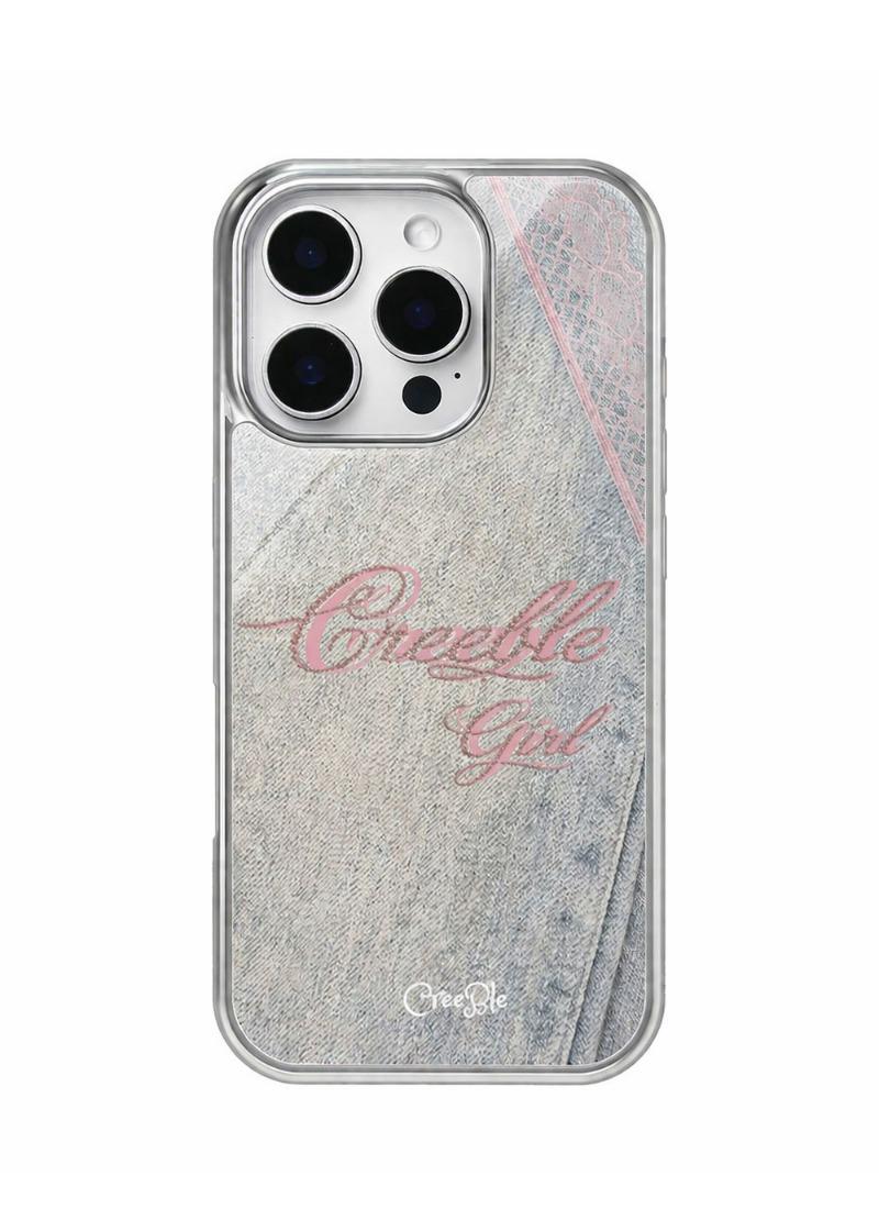 creeble girl's denim case