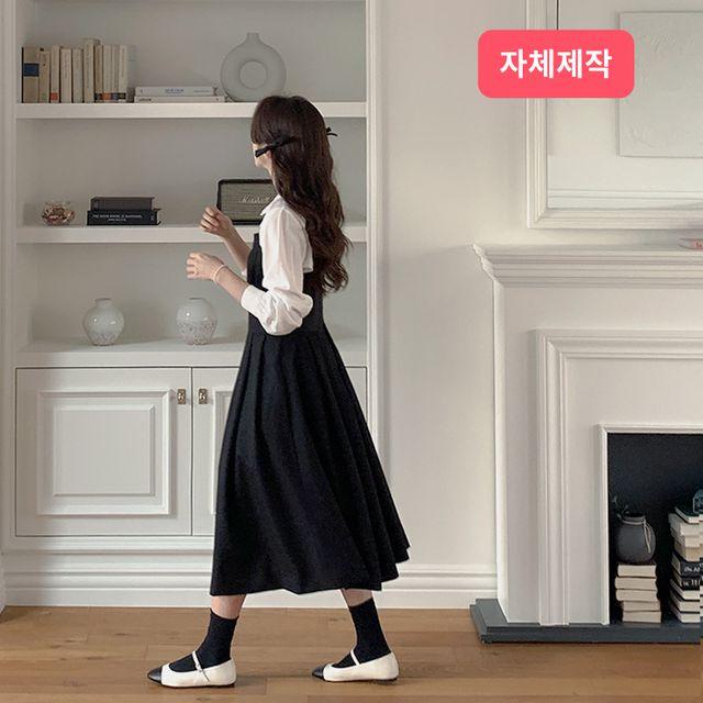 *당일발송[깜짝할인!국내제작/n.moment/러블리]하객룩 구김없는 뷔스티에 레이어드 플리츠 맥시 롱 원피스/아르떼뷔스티에원피스