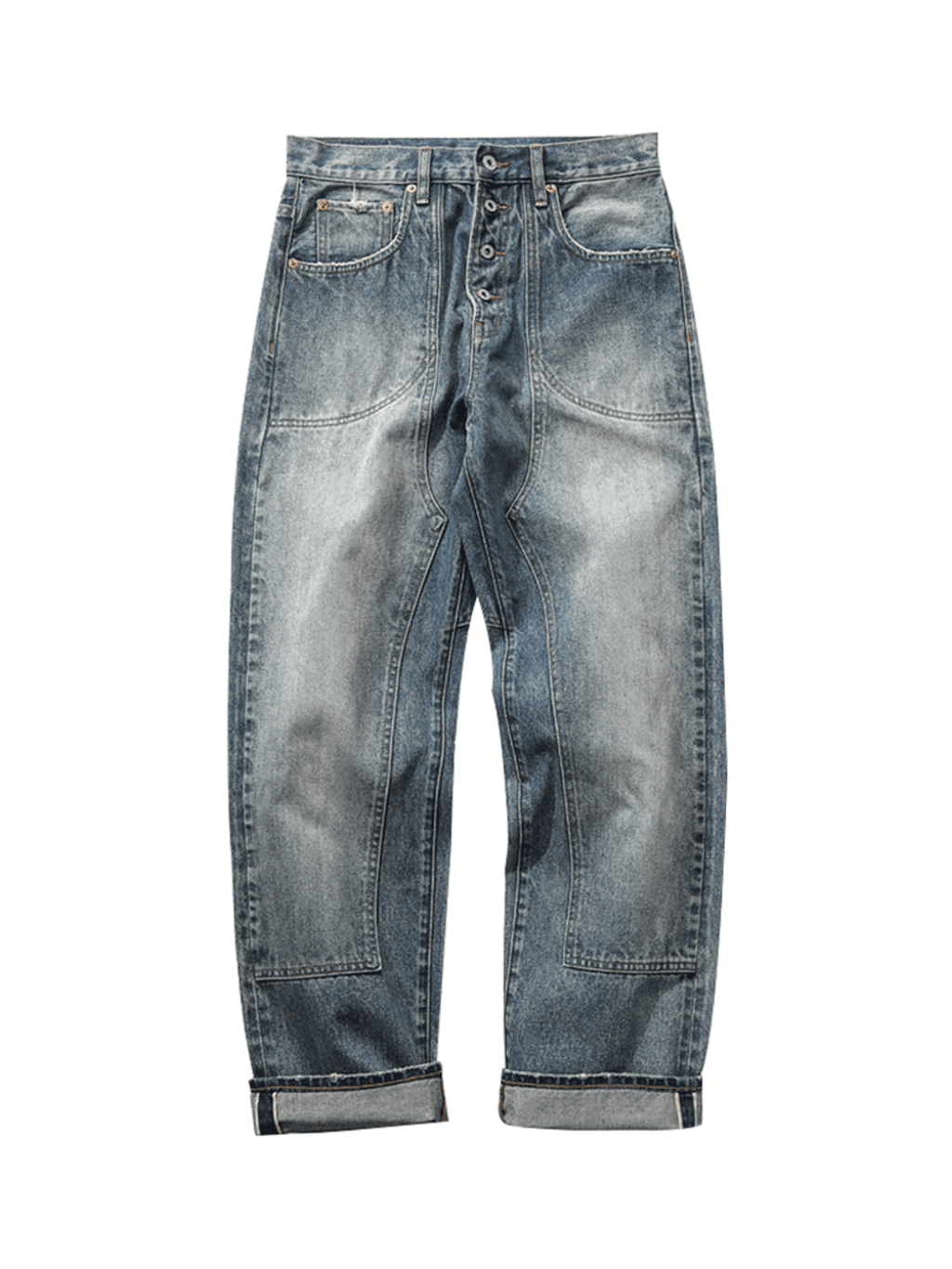 [엠비비카] 빈티지 워싱 데님