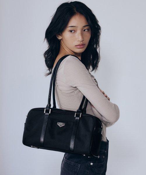 보스턴 나일론 숄더백 [BLACK]