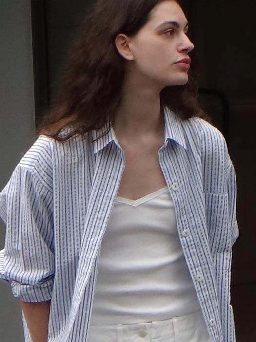 [단독] Pieve oversized shirt (Stripe)