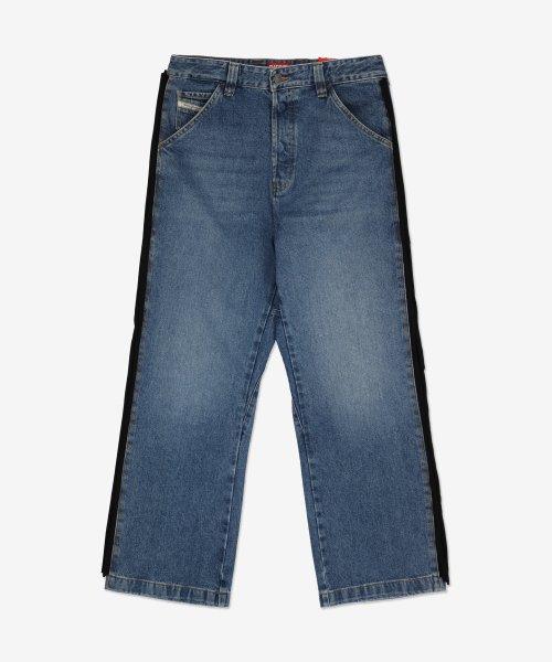 D 리버리 데님 팬츠 - 블루 / A114070HJAV01
