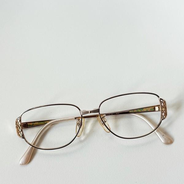 90s P.S.C Golden Wellington Slim Glasses
