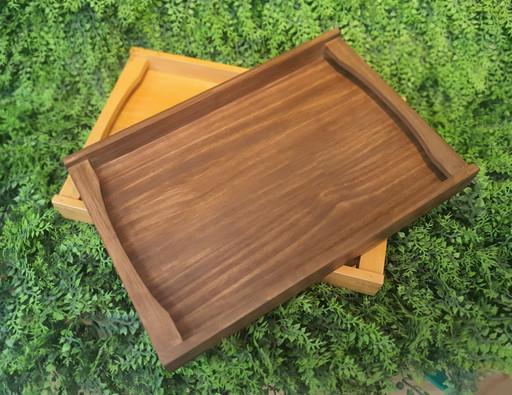 모던 브런치 1인 우드 트레이