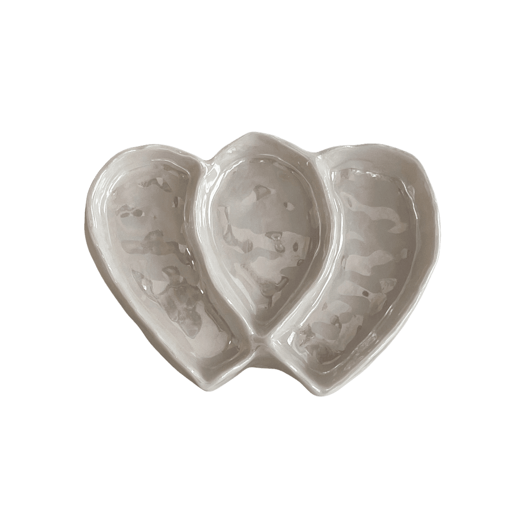 2단 하트 트레이