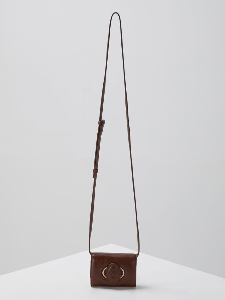 Oval card bag(Vintage wood)