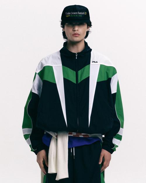 [FILA HERITAGE COLLECTION] 스타컷 오버핏 바람막이(FS262JK99X001001)